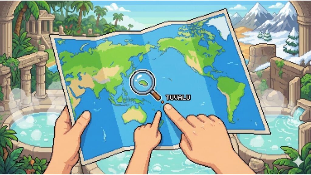 ① お風呂の地図で「ここ」を探そう