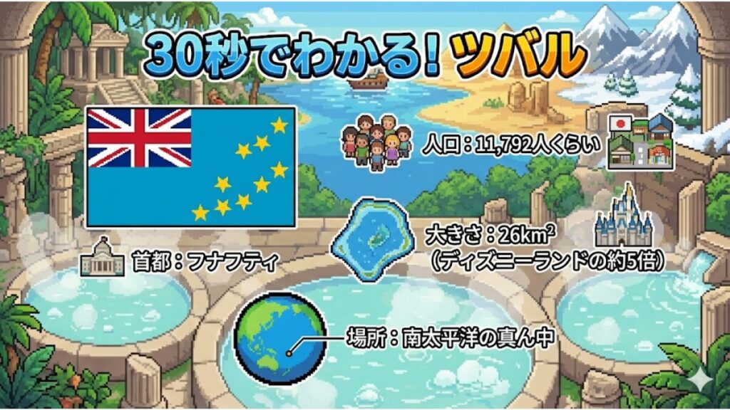② 30秒でわかる!ツバルってどんな国?