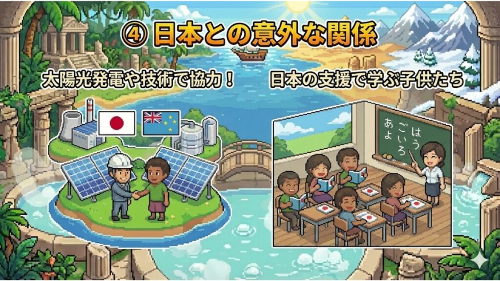 ④ 日本との意外な関係