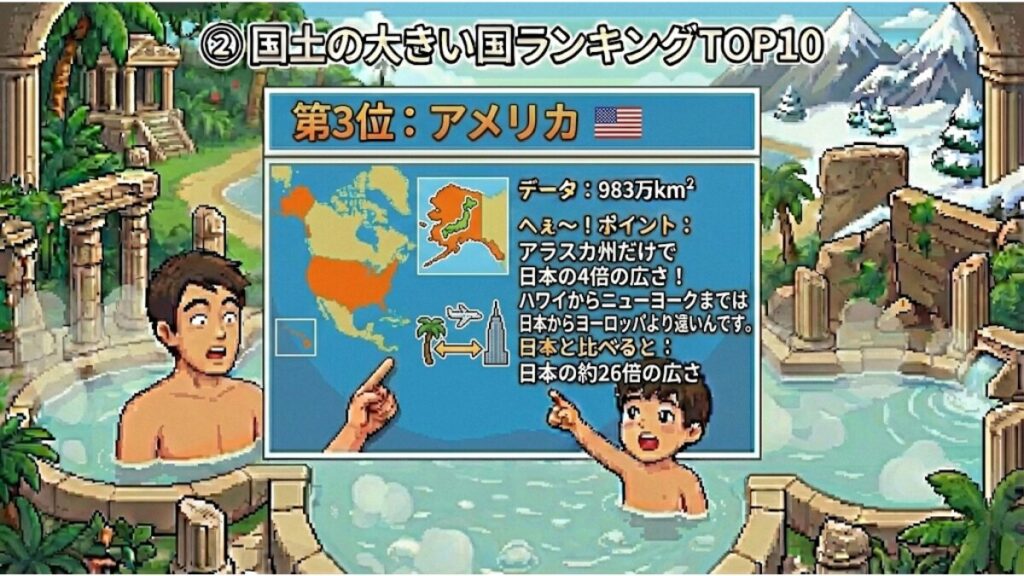 🥉 第3位: アメリカ 🇺🇸