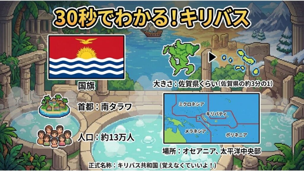 ② 30秒でわかる!キリバスってどんな国?