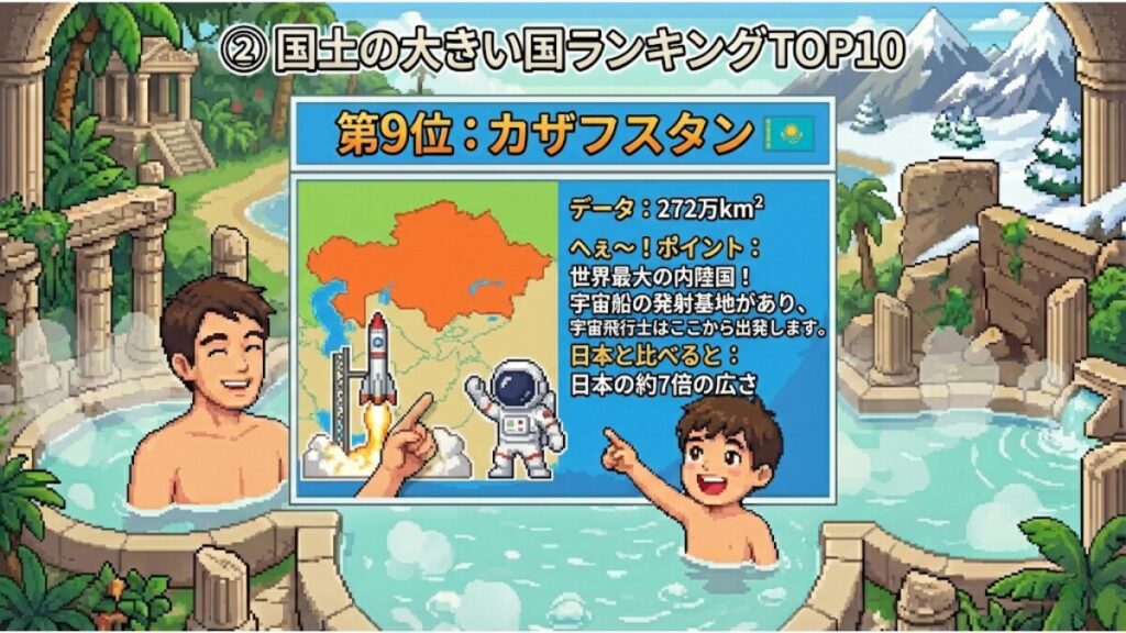 第9位: カザフスタン 🇰🇿